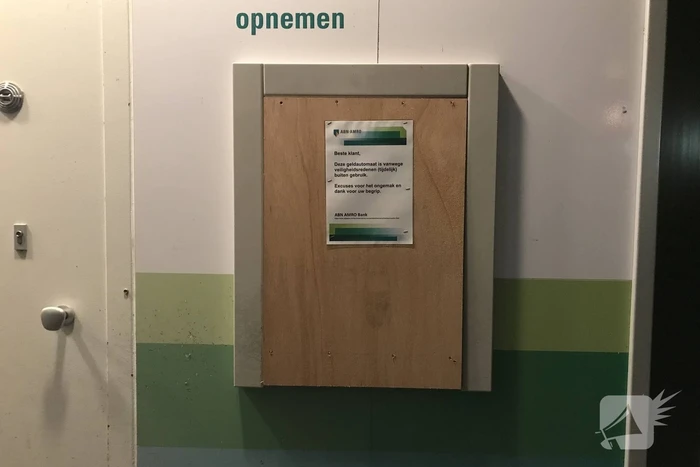 Pinautomaten ABN Amro bank gesloten