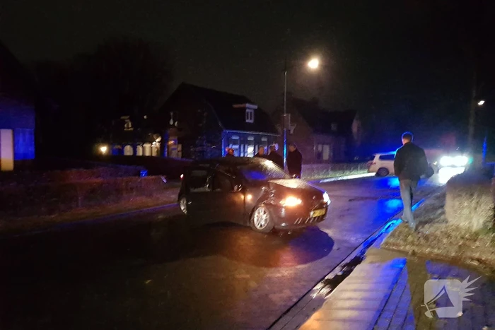 Inzittenden met de schrik vrij na eenzijdige aanrijding
