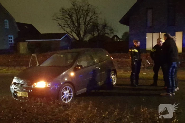 Inzittenden met de schrik vrij na eenzijdige aanrijding