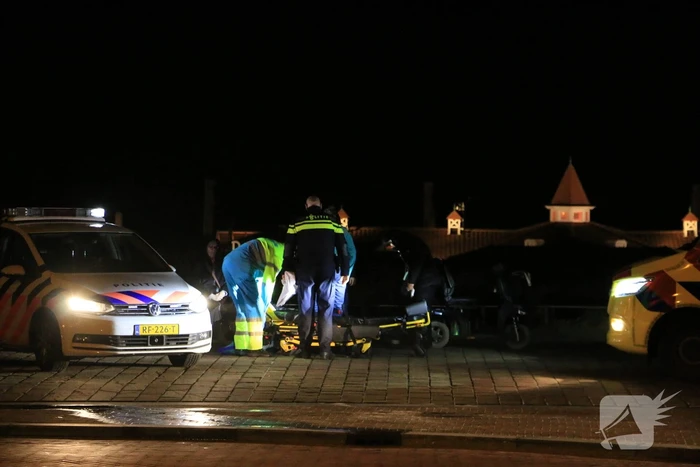 Scootmobieler gaat onderuit