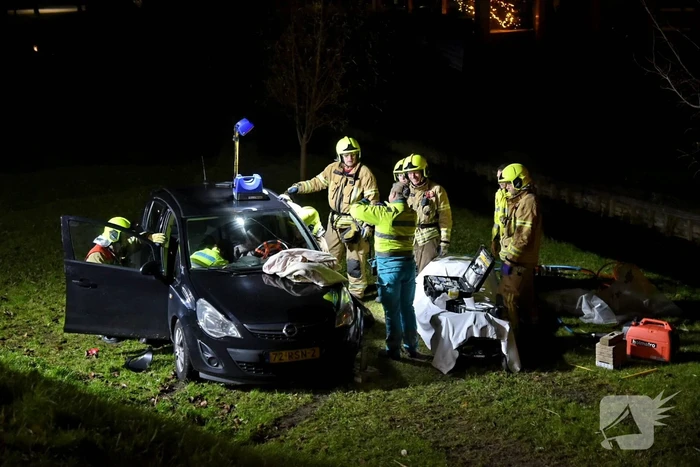 Meerdere gewonden na ernstige aanrijding