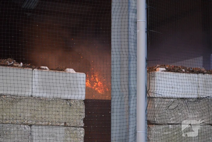 Brand in composthoop lastig te blussen