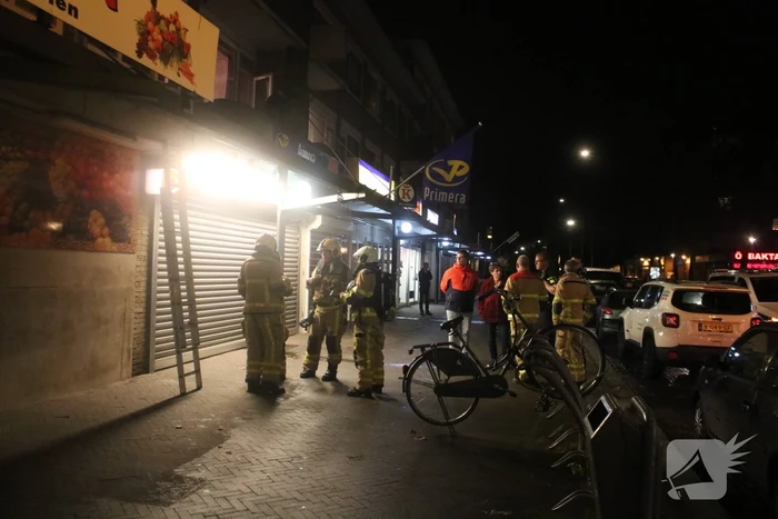 Brandgerucht in Primera winkel