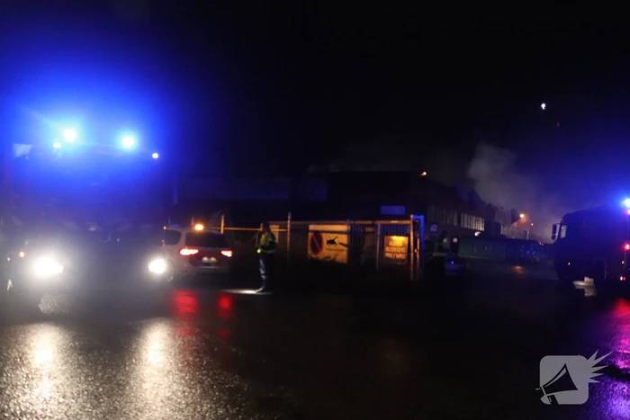 Veel rook bij brand Van Doorn Papier Recycling
