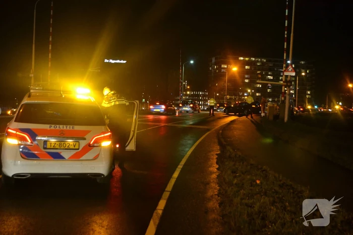 Twee gewonden bij frontale aanrijding op de N206
