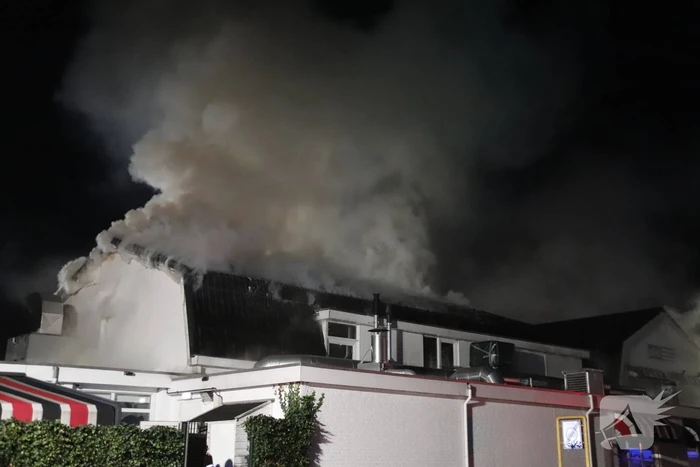 Uitslaande brand bij restaurant ABC