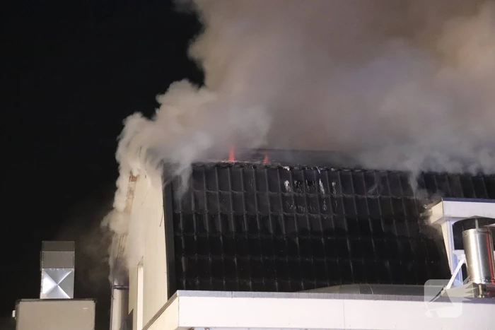 Uitslaande brand bij restaurant ABC