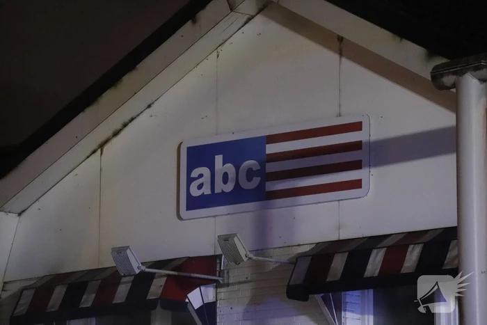 Uitslaande brand bij restaurant ABC