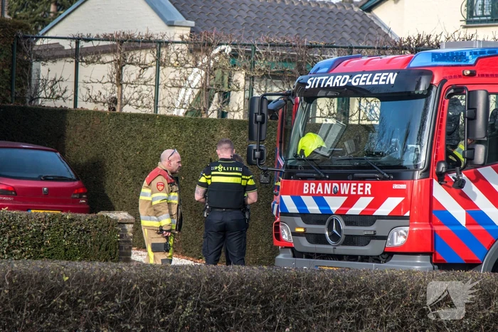 Woningbrand blijkt brandende heg achter woning