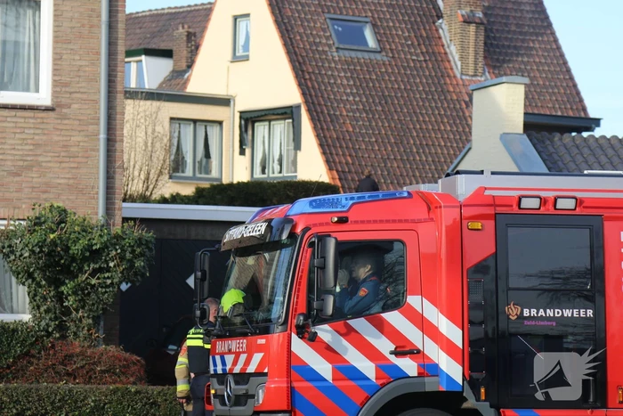 Woningbrand blijkt brandende heg achter woning