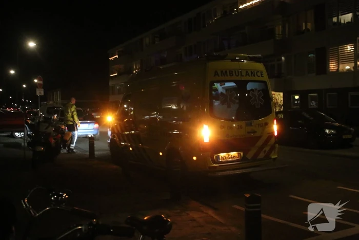 Scooterrijder gewond na aanrijding