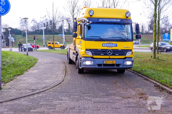 Schade bij kop-staartbotsing industrieterrein Calveen