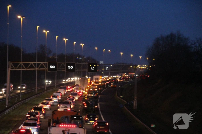 Boeren blokkeren A1 richting Hoevelaken