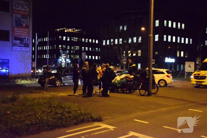Fietser gewond na aanrijding met personenauto