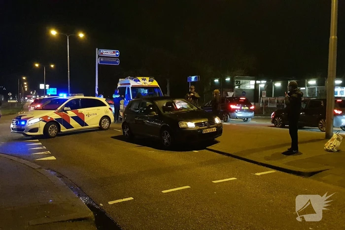 Fietser gewond na aanrijding met personenauto