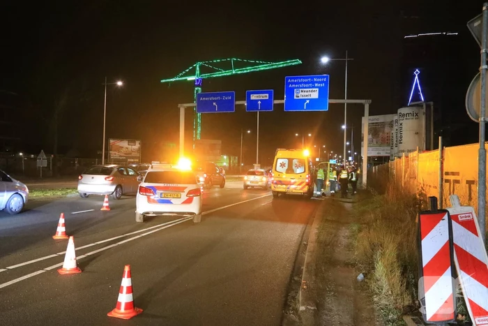 Drie auto's betrokken bij kop-staat aanrijding
