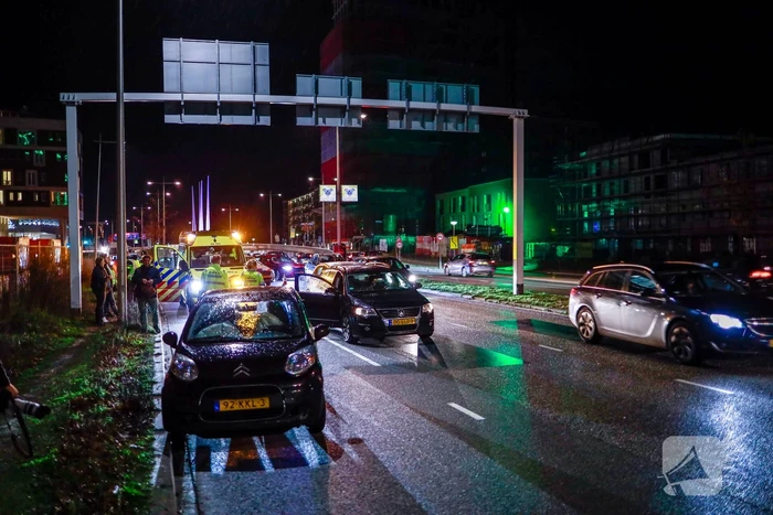 Drie auto's betrokken bij kop-staat aanrijding