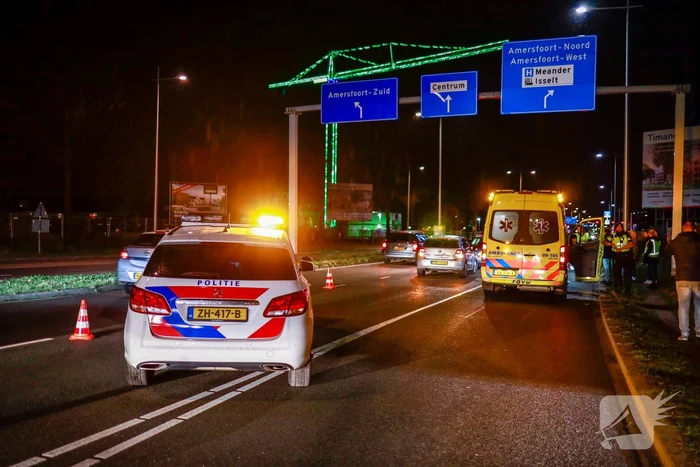Drie auto's betrokken bij kop-staat aanrijding