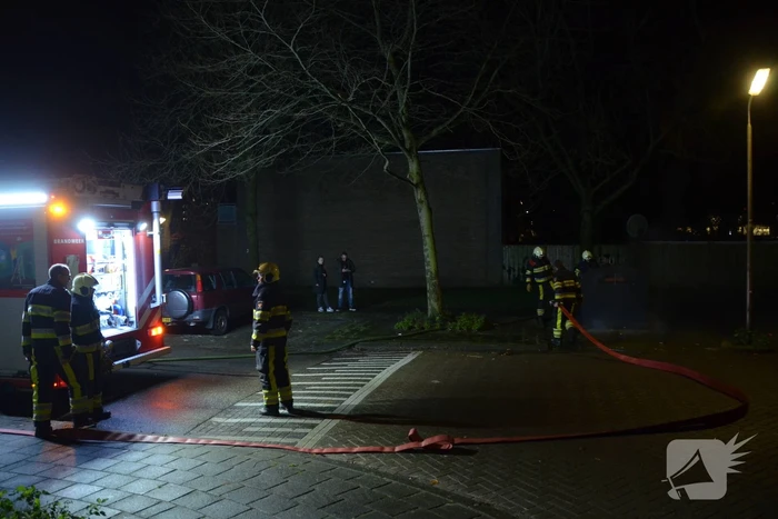 Opnieuw brand in papiercontainer