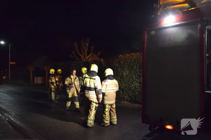 Heg verwoest na brand