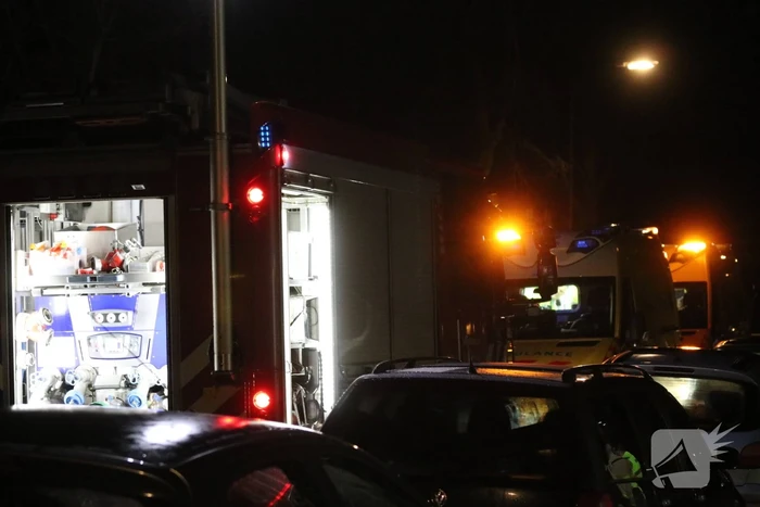 Veel rook bij brand in woning