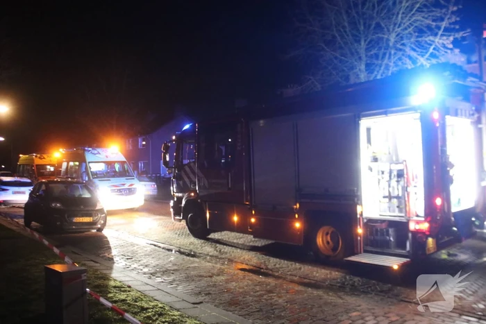 Veel rook bij brand in woning