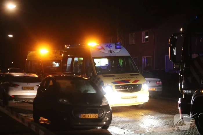 Veel rook bij brand in woning