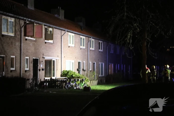 Veel rook bij brand in woning