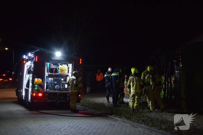 Coniferenhaag vliegt in de brand