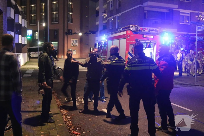 Vechtpartij tijdens brand in pand met kamerverhuur
