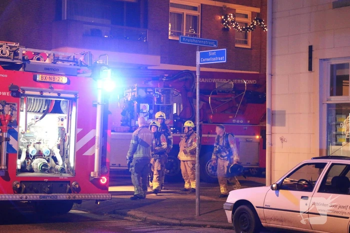 Vechtpartij tijdens brand in pand met kamerverhuur