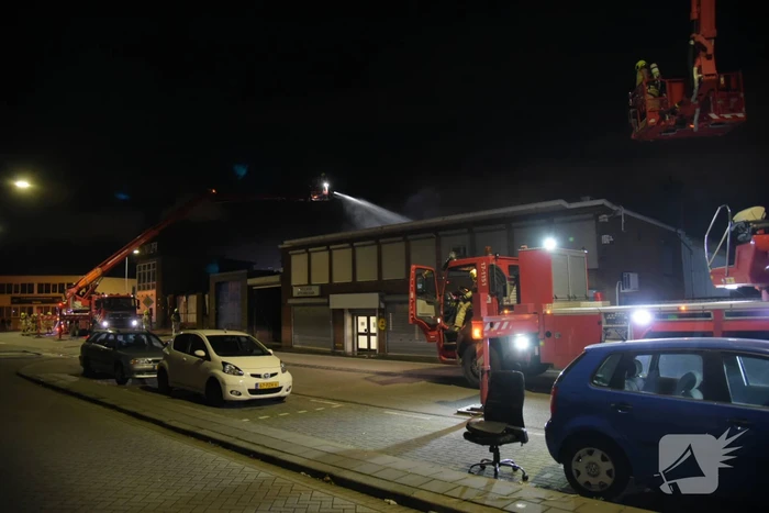 Grote brand bij farmaceutisch fabriek Maripharm