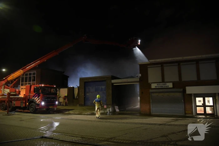 Grote brand bij farmaceutisch fabriek Maripharm