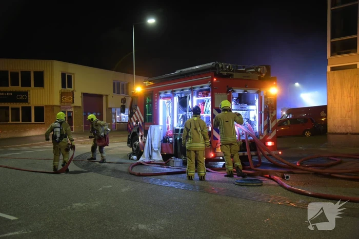 Grote brand bij farmaceutisch fabriek Maripharm