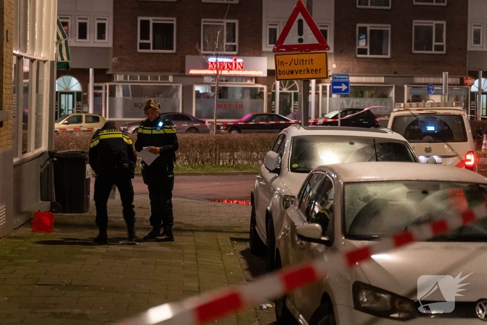 Man gewond aan voet na schietpartij