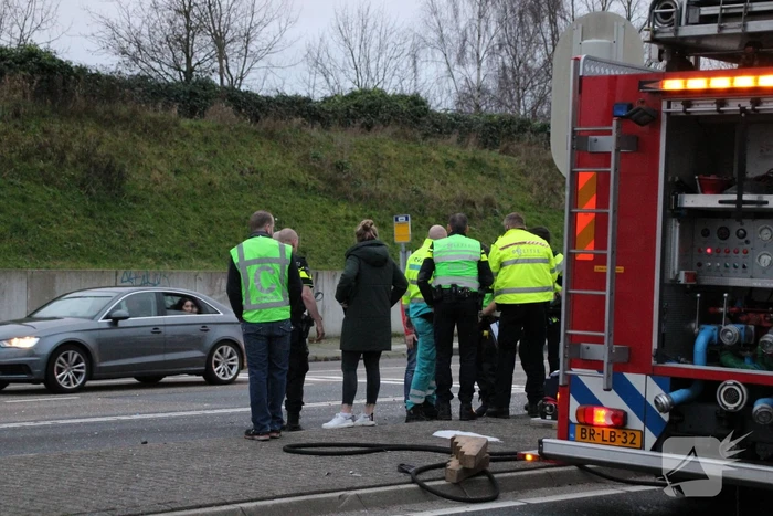 Man zwaargewond na aanrijding