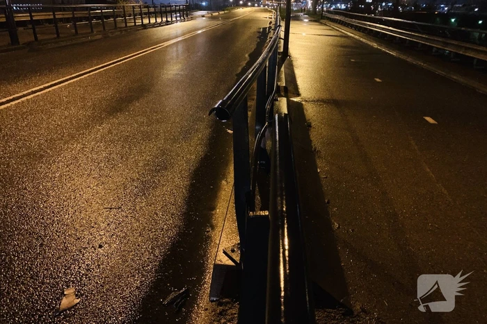 Personenauto zwaar beschadigd na ongeval