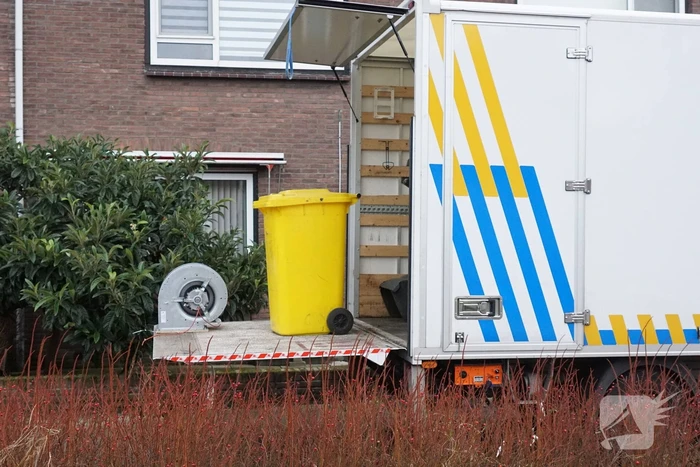 Wietplantage in woning ontruimd
