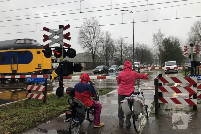 Verkeerschaos door gestrande trein