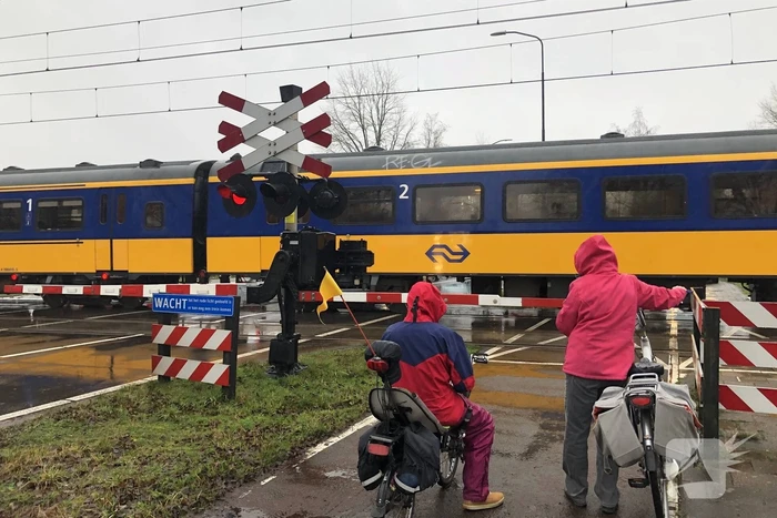 Verkeerschaos door gestrande trein