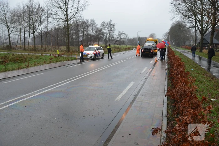 Gewonde na kop-staart aanrijding