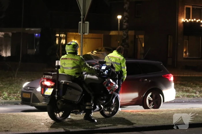 Alcoholcontrole op rotonde