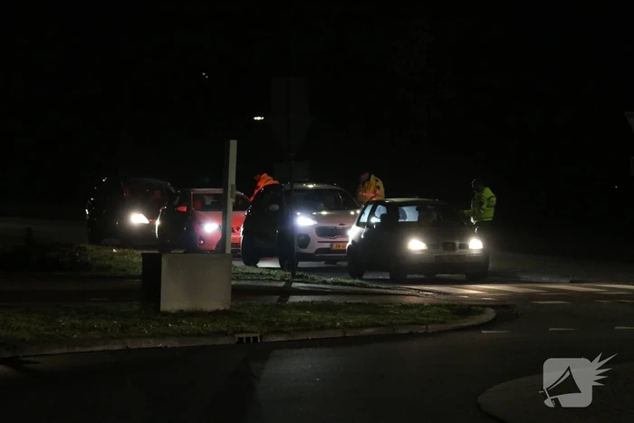 Alcoholcontrole op rotonde