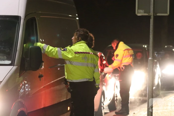 Alcoholcontrole op rotonde
