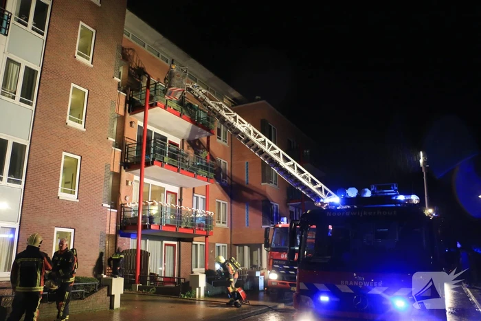 Fikse brand in appartement verzorgingshuis Munnikeweij