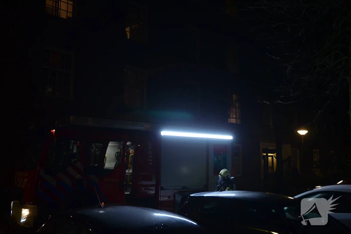 Rookontwikkeling door keukenbrand