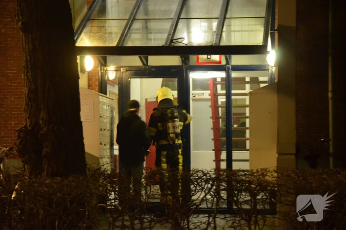 Rookontwikkeling door keukenbrand