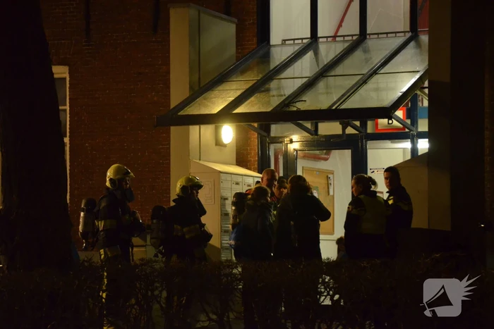 Rookontwikkeling door keukenbrand