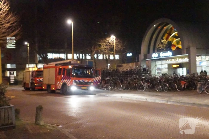 Spoorloper ontkomen aan de dood