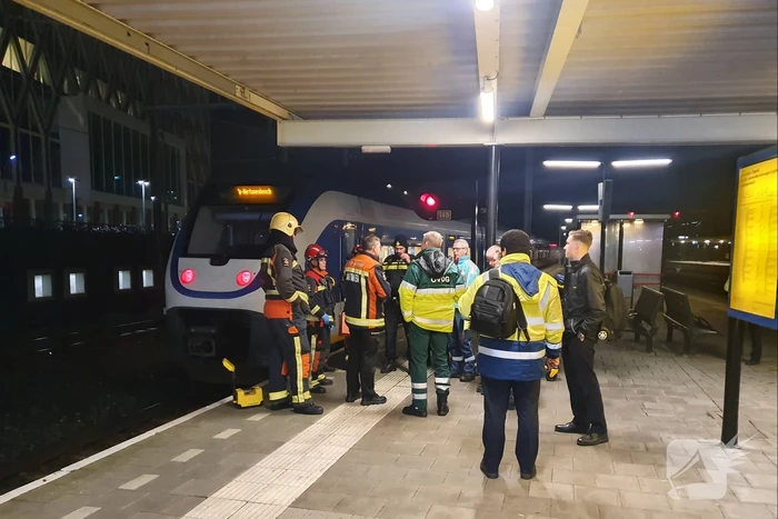 Spoorloper ontkomen aan de dood